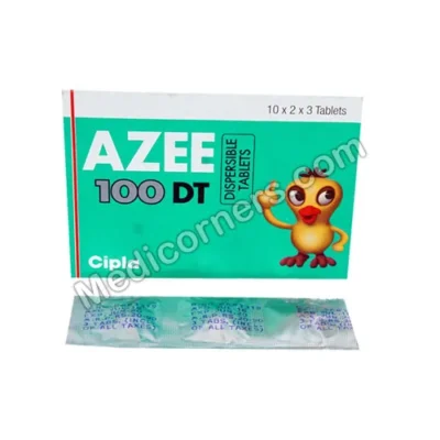 Azee Dt 100 Mg (Azithromycin)