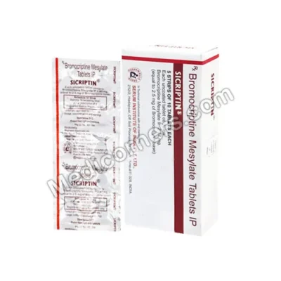 Bromocriptine 2.5 mg (Sicriptin)