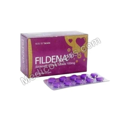 Fildena 100 mg (Sildenafil Citrate)