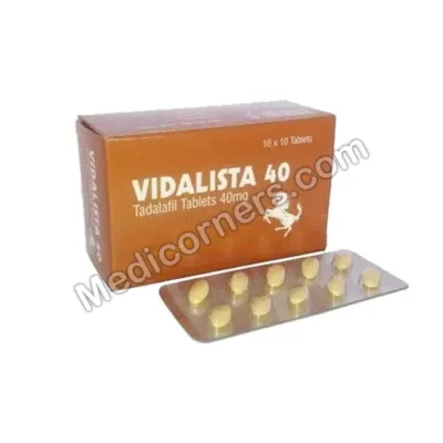 Vidalista 40 mg (Tadalafil)